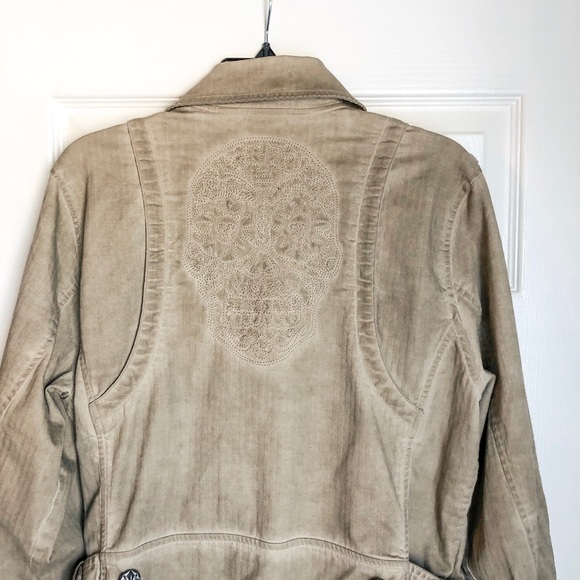 EUC Harley Davidson Cotton Motorcycle Jacket - Picture 6 of 8